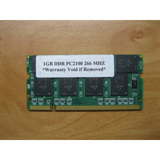 Memória OEM 1GB DDR 266Mhz