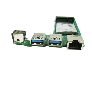 Placa 2x USB + Power DC Jack + Ethernet + Wifi (48.4ID02.011)