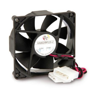 Ventoinha 12V 0.25A 80x80x25mm (HA8025M12S-Z)