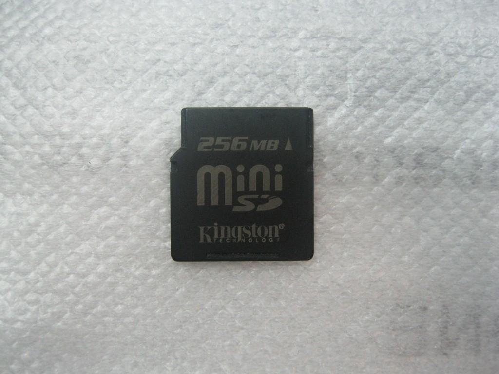  Mini SD Kingston 256MB