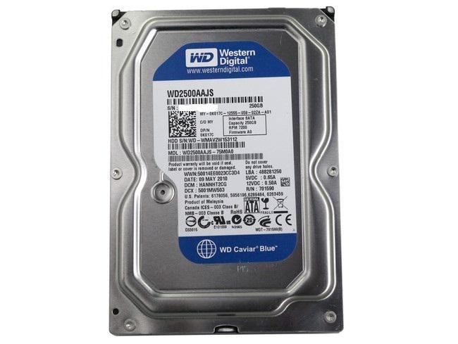 Dsbhctjaa 250gb 3.5 " SATA Disco Rigido DCM Western Digital WD2500SD-01KCB0 Dcm 