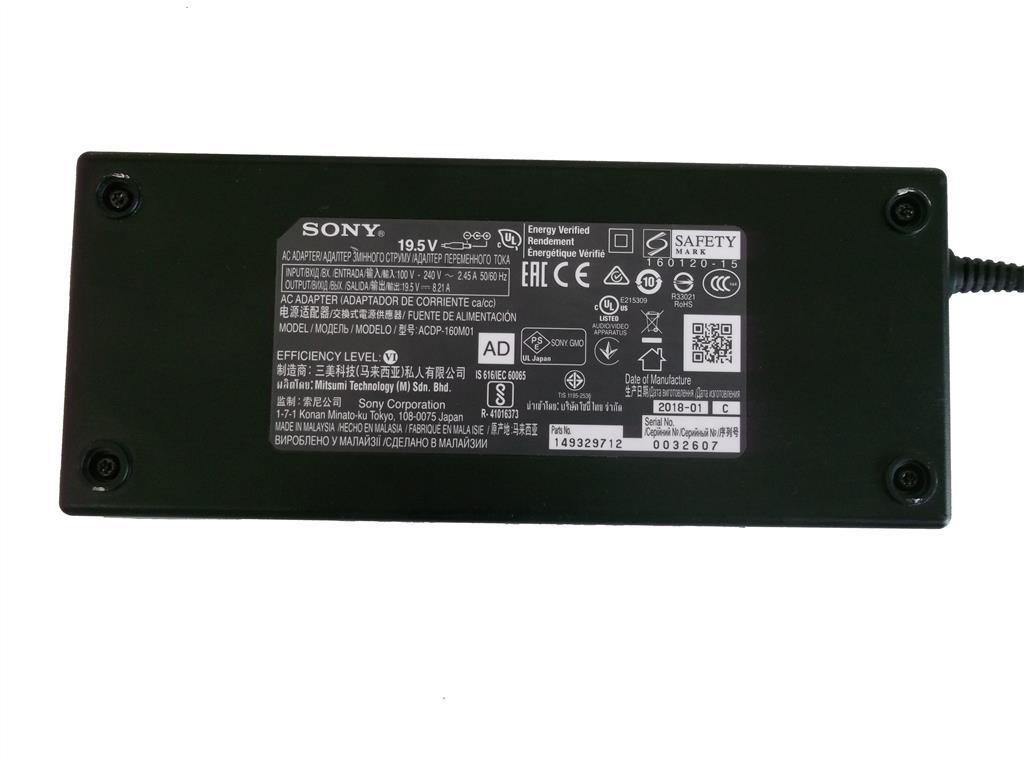Bestome vervangende adapter compatibel met TV ACDP-160E01 ACDP-160D01 ACDP-160D02 ACDP-160M01 ADP-160CB 149329811 149318021 XBR-55X850D XBR-49X800D XBR-43 X800D 160W 19.5V 8.21A