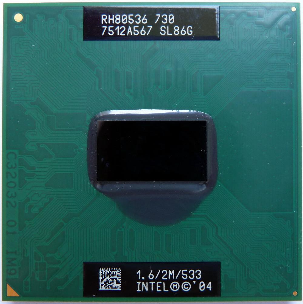  Processador Intel Pentium M 730 1.60Ghz 2M|533MHz PPGA478