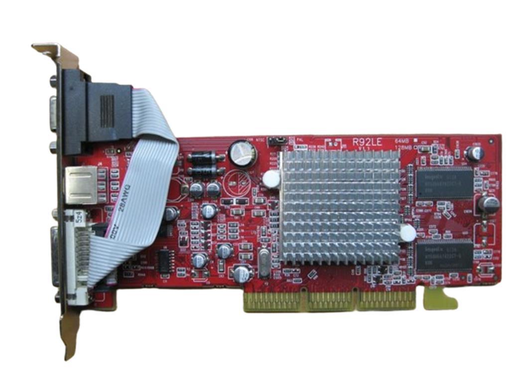 Placa Grafica Ati Radeon 9250Se 128Mb Gddr Agp 8X - Cyber Cash
