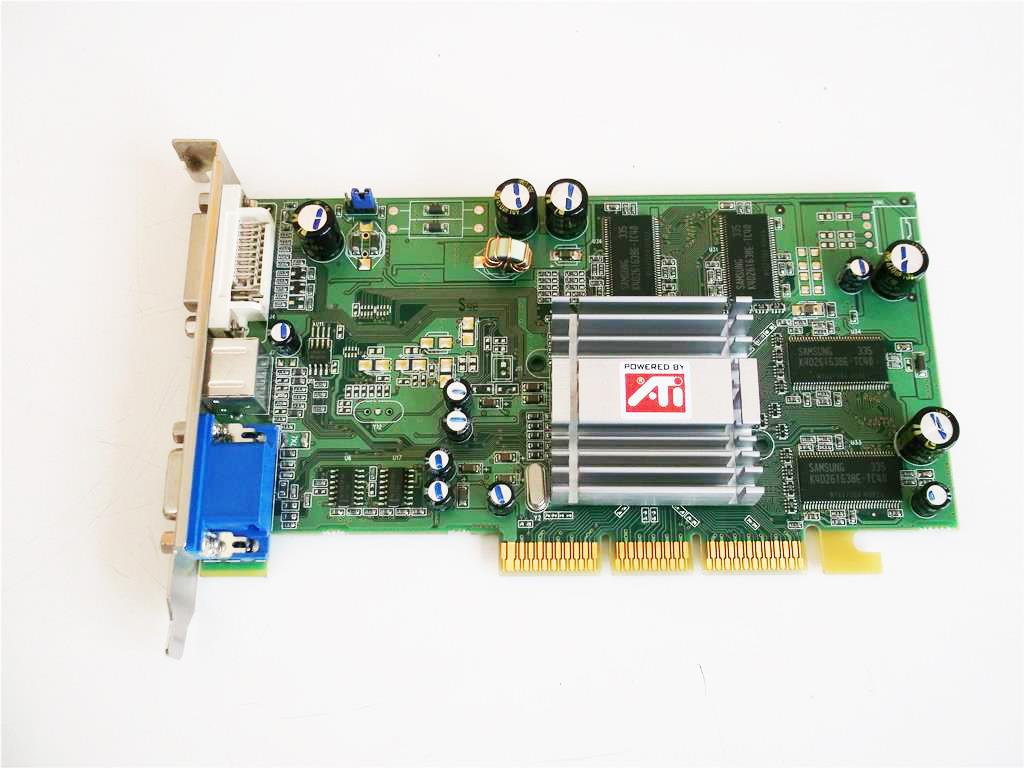 Placa Gráfica Ati Radeon 7500 128Mb Agp - Cyber Cash