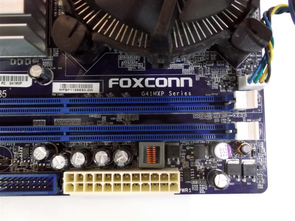 Motherboard Foxconn G41Mxp Series + Cpu Intel E5700 + Cooler - Cyber Cash