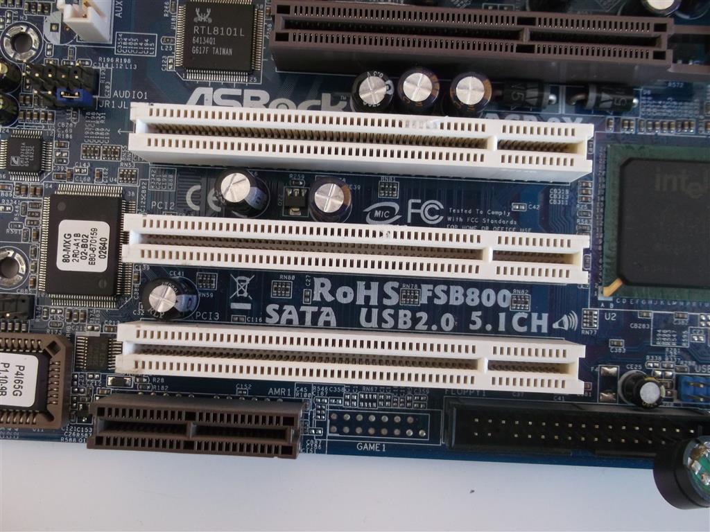 【2個セット】ASRock P4i65G 懐かしのSocket 478対応マザーボード、ASRock「P4i65G」の新品が