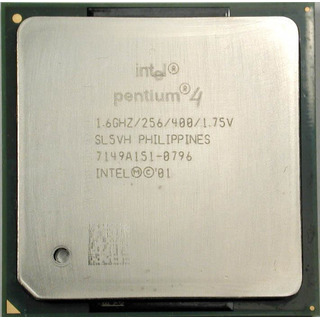 Processador Pentium 4 1.60Ghz 256/ 400 478