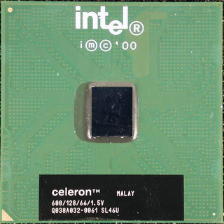 Processador Intel Celeron 600 MHz