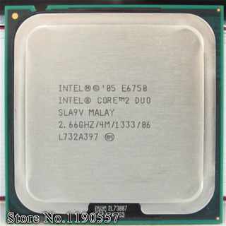 Processador Intel Core 2 Duo E6750 4M Cache, 2.66 GHz, 1333 MHz