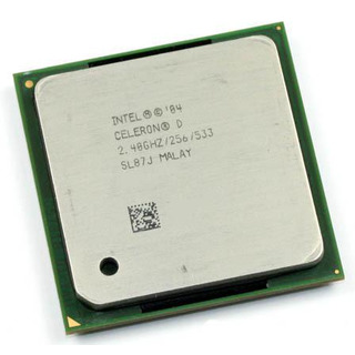 Processador Intel Celeron D 320 256K Cache, 2.40 GHz, 533 MHz 478