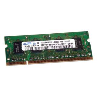 Memória Samsung 1GB DDR2 800Mhz
