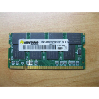 Memória Mustang 1GB DDR 333Mhz