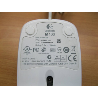 Rato óptico Logitech M100