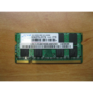Memória Transcend 2GB DDR2 800Mhz