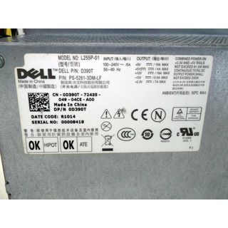 Fonte de Alimentação para Dell Optiplex 780 / 980 255W (L255P-01)
