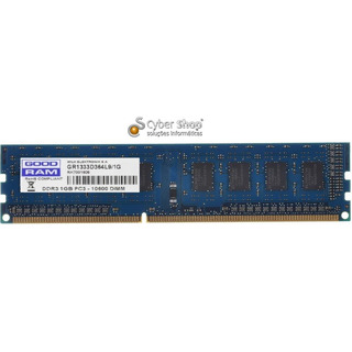 Memória GoodRam PC3-10600 DDR3 1GB 1333MHZ