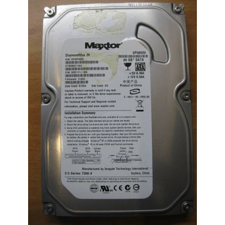 Disco Rígido Maxtor 80GB SATA 3.5'' 7200Rpm