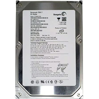 Disco Rígido Seagate 80GB IDE PATA 3.5''