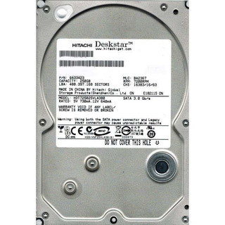 Disco Rígido Hitachi 250GB SATA 3.5'' 7200 rpm