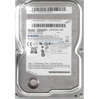 Disco Rígido Samsung 500GB SATA 16MB 3.5'' 7200rpm