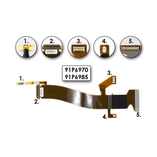 Cabo LVDS LCD para IBM Lenovo Thinkpad T60 (91P6970)