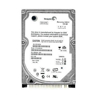 Disco Rigido Seagate 100GB IDE 2.5'' 5400rpm