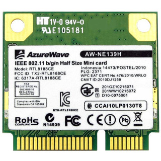Placa De Rede Wireless Mini PCI-e AOC M2011 Ca201ma (AW-NE139H)