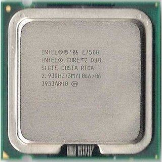 Processador Intel Core 2 Duo E7500 Cache 3M, 2.93 GHz, 1066 MHz