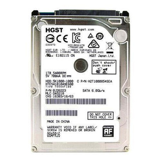 Disco Rígido HGST 1TB SATA 2.5'' 5400rpm