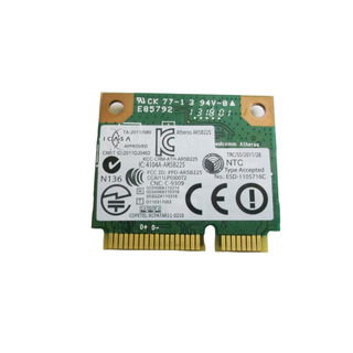 Placa Wireless + Bluetooth AR5B22S Dual Band Mini PCI-e