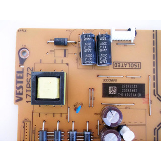 Fonte Alimentação para TV Toshiba Vestel 17IPS72 23383402