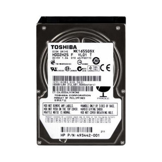 Disco Rígido Toshiba 160GB SATA 2.5'' 5400rpm