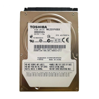 Disco Rígido Toshiba 250GB SATA 2.5'' 5400rpm