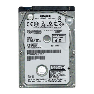 Disco Rigido Hitachi  SATA 2.5 320GB 5400rpm