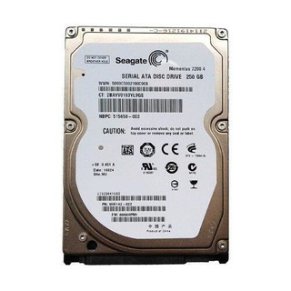 Disco Rígido Seagate 250GB SATA 2.5'' 7200rpm