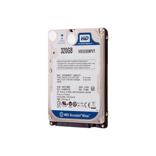 Disco Rigido Western Digital 320GB SATA 2.5'' 5400rpm