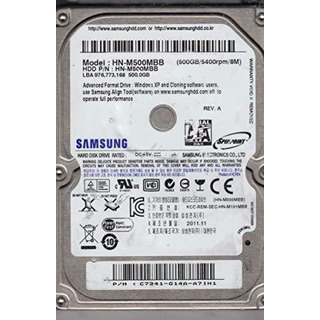 Disco Rigido Samsung 500GB SATA 2.5''5400rpm