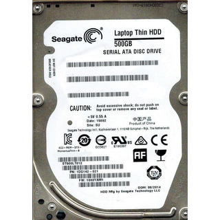 Disco Rígido SLIM Seagate 500GB SATA 2.5'' 5400rpm