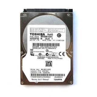 Disco Rígido Toshiba 500GB SATA 2.5'' 7200rpm