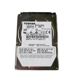 Disco Rigido Toshiba 250GB SATA 2.5'' 5400rpm