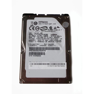 Disco Rigido Hitachi 160GB SATA 2.5'' 5400rpm