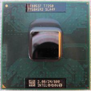 Processador Intel Core 2 Duo T7250 2.0GHz 2M|800MHz PPGA478