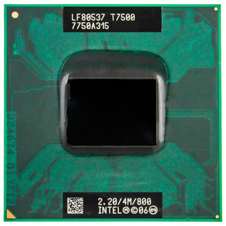 Processador Intel Core 2 Duo T7500 4M 2.20GHz 800 MHz