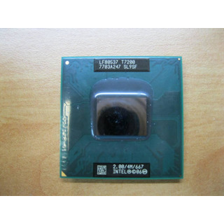 Processador Intel Core 2 Duo T7200 4M Cache, 2.00 GHz, 667 MHz