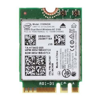 Placa Mini PCIe WiFi Wilreless + Bluetooth (3165NGW)