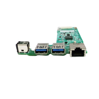 Placa 2x USB + Power DC Jack + Ethernet (48.4ID02.011)