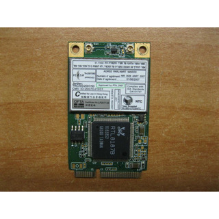 Placa Mini PCI-e Wireless Realtek WiFi LAN RTL8187B