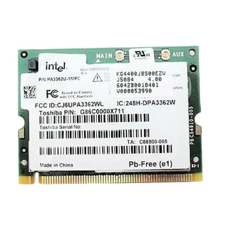 Placa Wireless Toshiba WLAN Mini PCI Card Intel ( G86C0000X711)