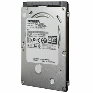 Disco Rígido Toshiba 500GB SATA 2.5'' 5400rpm